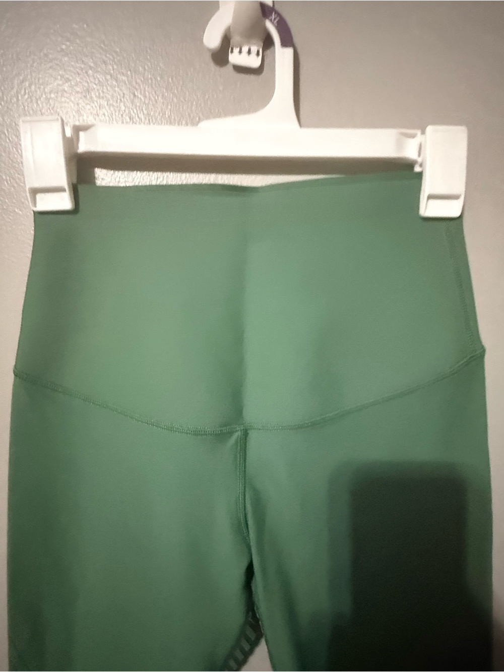 Fanka Body Sculpt Leggings Reversible High Rise Tummy Control Green size M - Picture 4 of 7